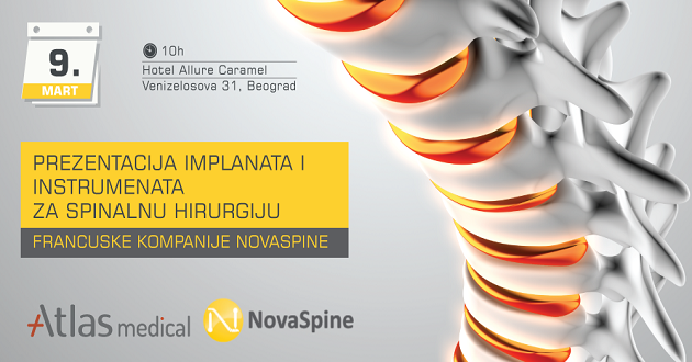 Prezentacija implantata i instrumenata za spinalnu hirurgiju
